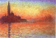 Claude Monet San Giorgio Maggiore at Dusk oil on canvas
